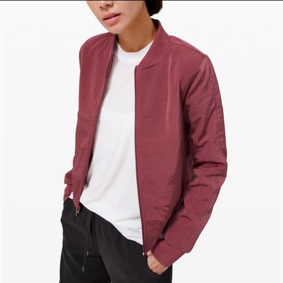 Lululemon Serene Travels Reversible Bomber Jacket - Picture 9 of 9
